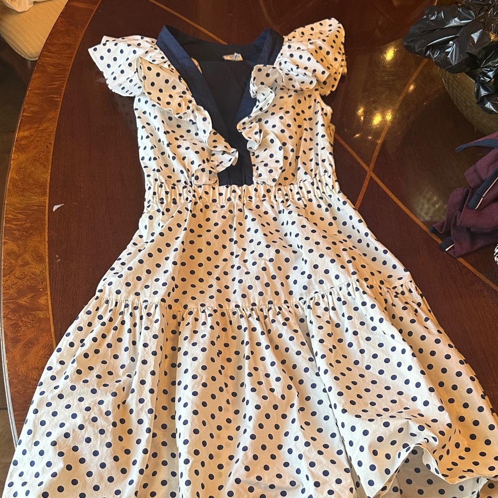 Baum und pferdgarten polka dot dress